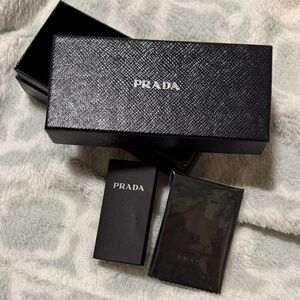 NEW. PRADA Black Glasses Gift Box
